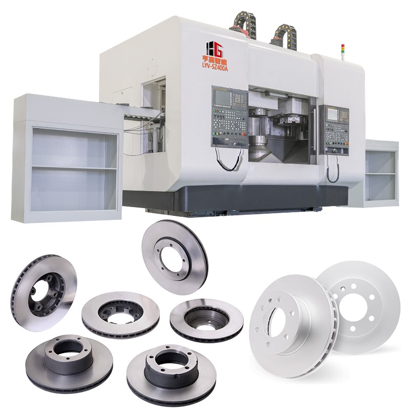 LYV-SZ400A Brake Disc CNC Lathe