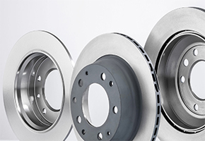 Automatic production line for brake discs