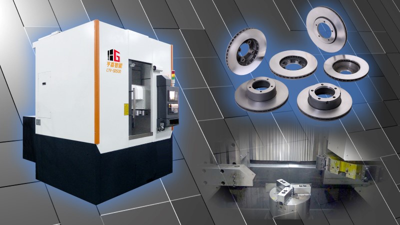 Brake Disc CNC Lathe