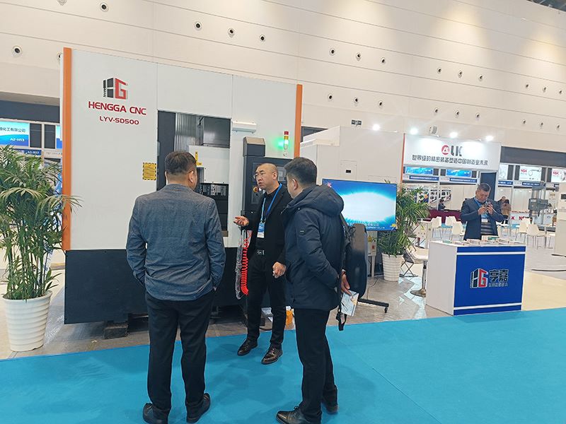 Hengga Intelligent Equipment participates in the 21st Qingdao International MetalWorking Equipment Expo