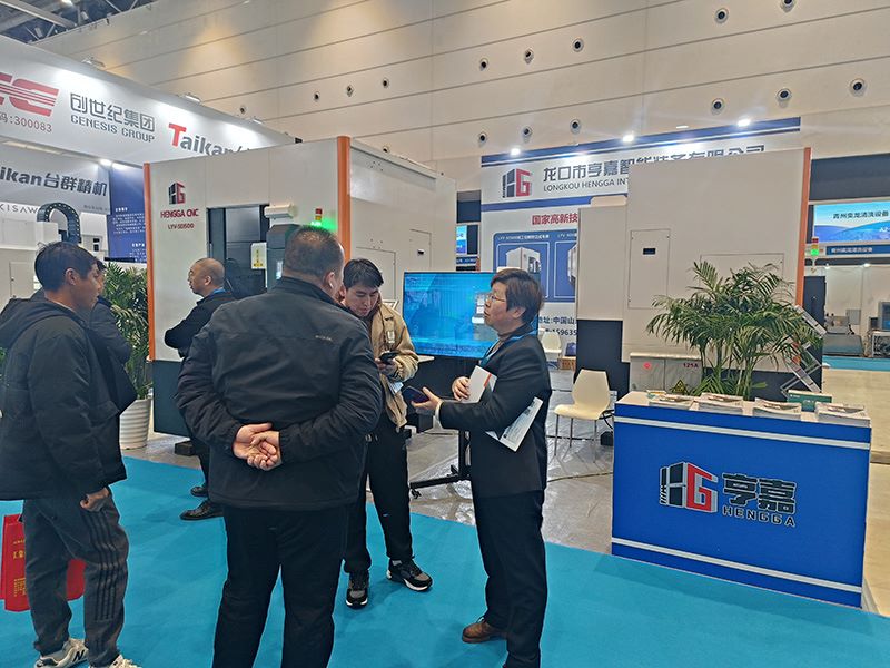 Hengga Intelligent Equipment participates in the 21st Qingdao International MetalWorking Equipment Expo
