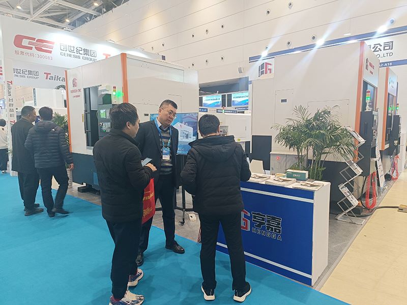 Hengga Intelligent Equipment participates in the 21st Qingdao International MetalWorking Equipment Expo