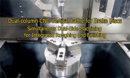 The Role of Brake Disc CNC Turning Lathe in Brake Disc Manufacturing