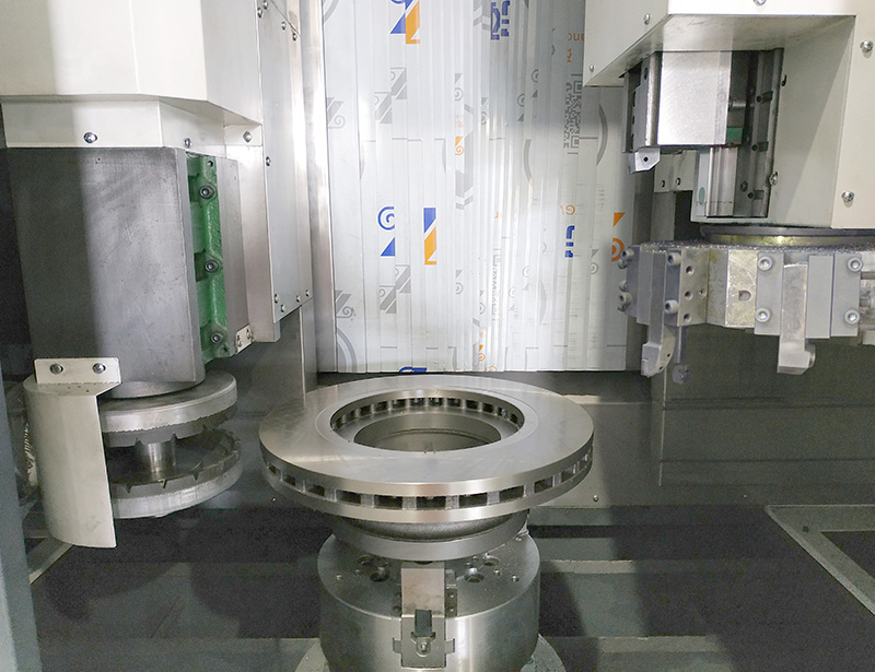 Internal Structure of LS500 Brake Disc CNC Grinding Machine Internal Structure of LS500 Brake Disc CNC Grinding Machine