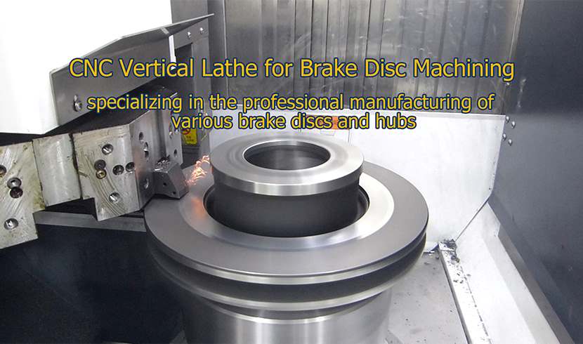 Discover the Brake Disc CNC Turning Lathe for High