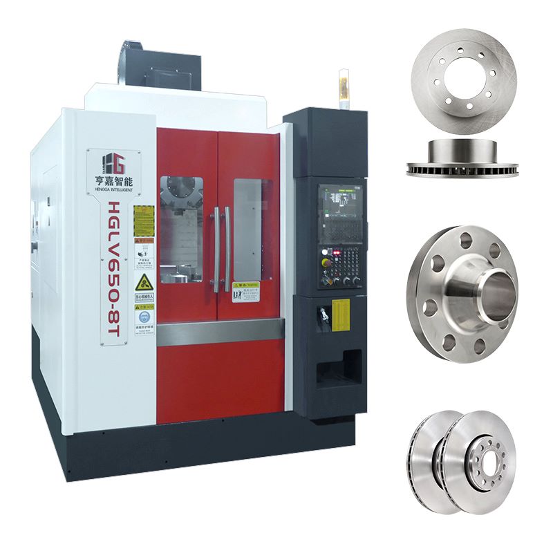 HGLV650-8T Brake Disc Drilling & Tapping Machine