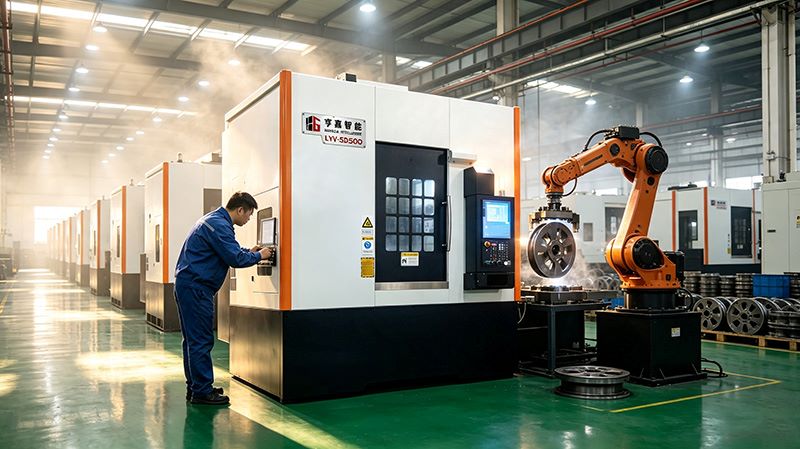Brake Disc CNC Vertical Lathe