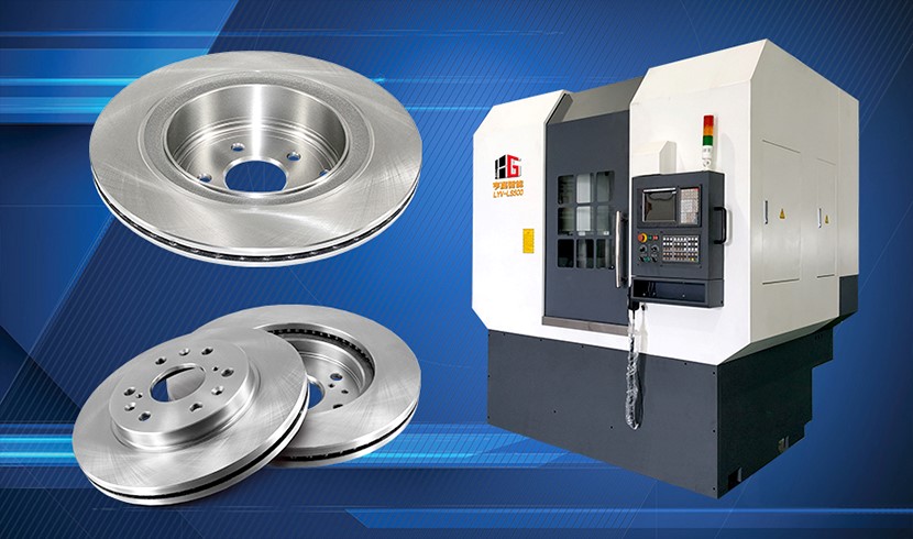LYV-LS500 Brake Disc CNC Grinder machining case video